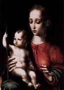 Luis de Morales Virgin and Child with a Spindle